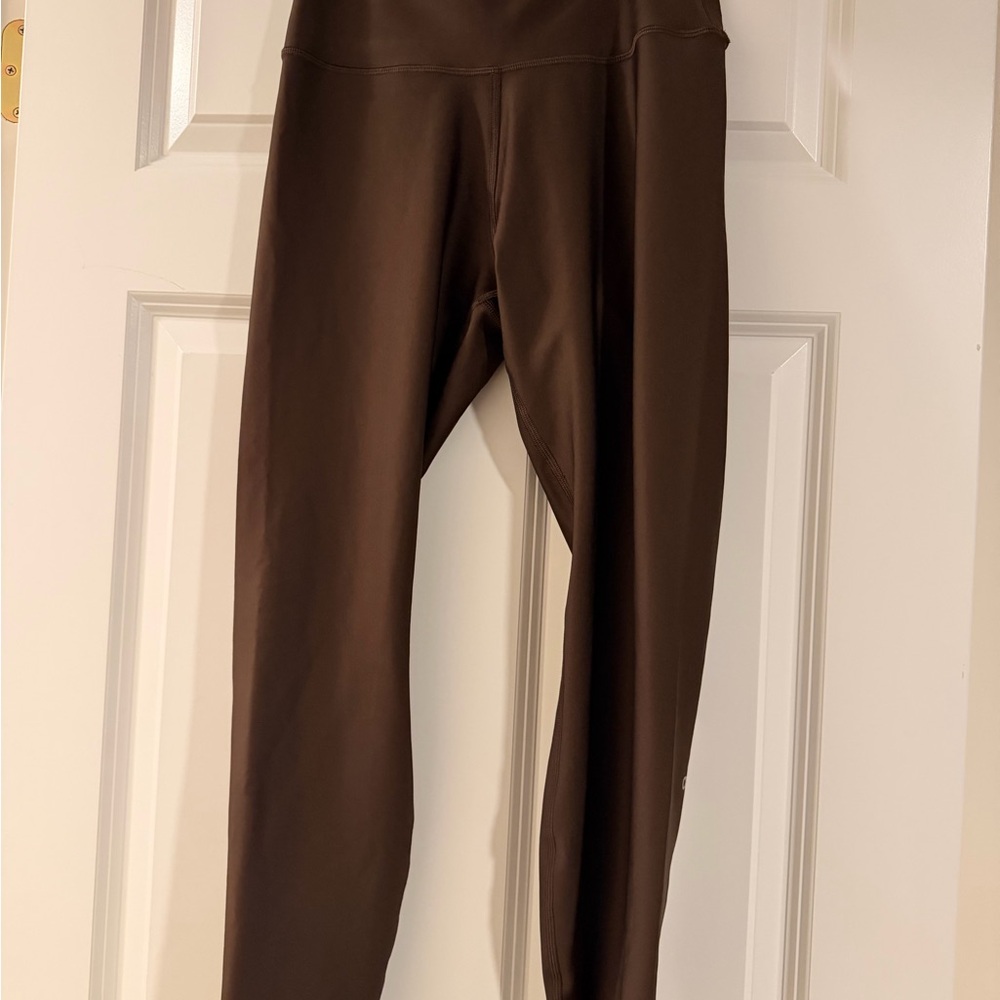 ALO Yoga Chocolate Brown Leggings